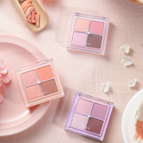 rom&nd better than eyes 4 mini palette eye shadows [#W01 - Dry Lavender]