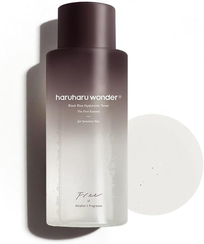 Haruharu Wonder Black Rice Hyaluronic Toner for Sensitive Skin 10.1 fl. oz. / 300ml