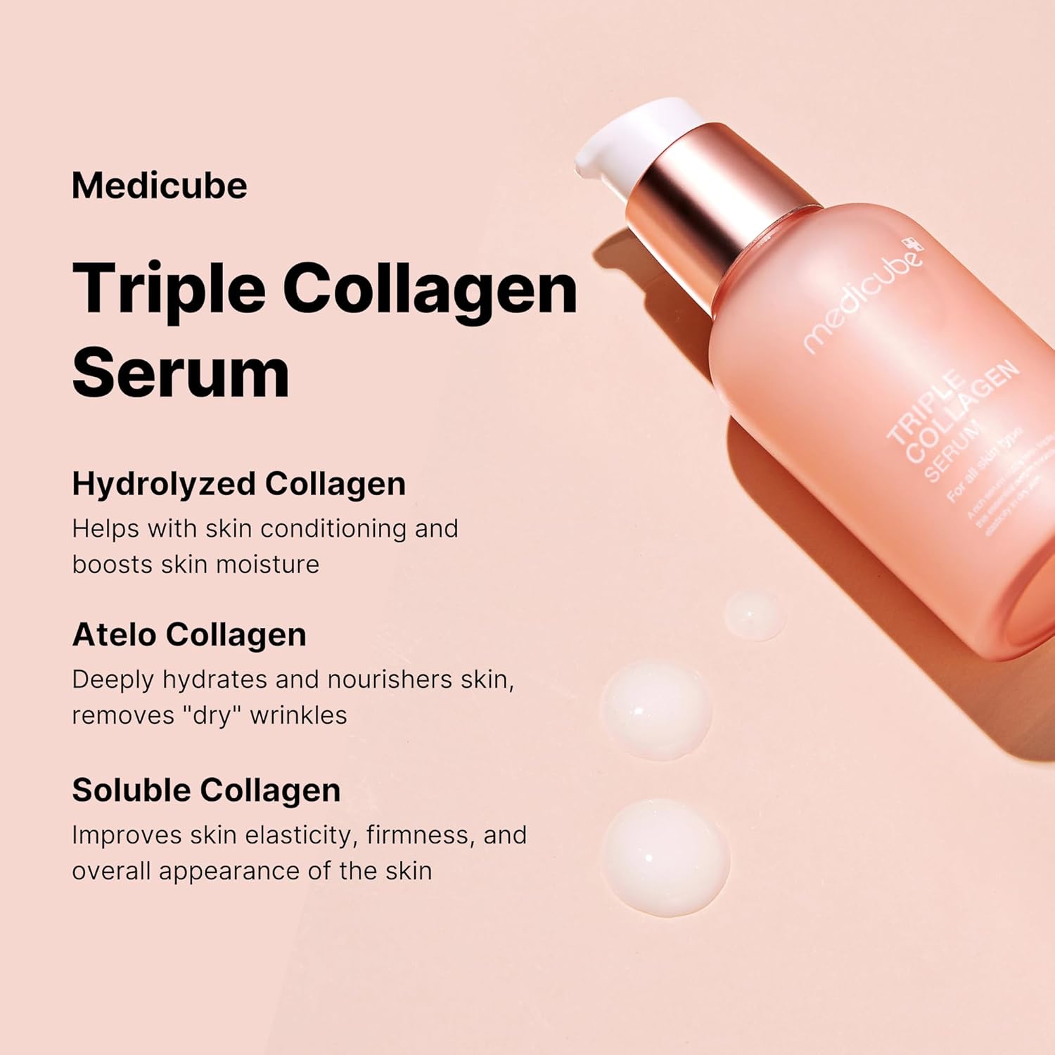 [ Medicube ] Collagen Set (PDRN Pink gel mask 4pc, Triple Collagen Serum, Triple Collagen Toner) - KosBeauty