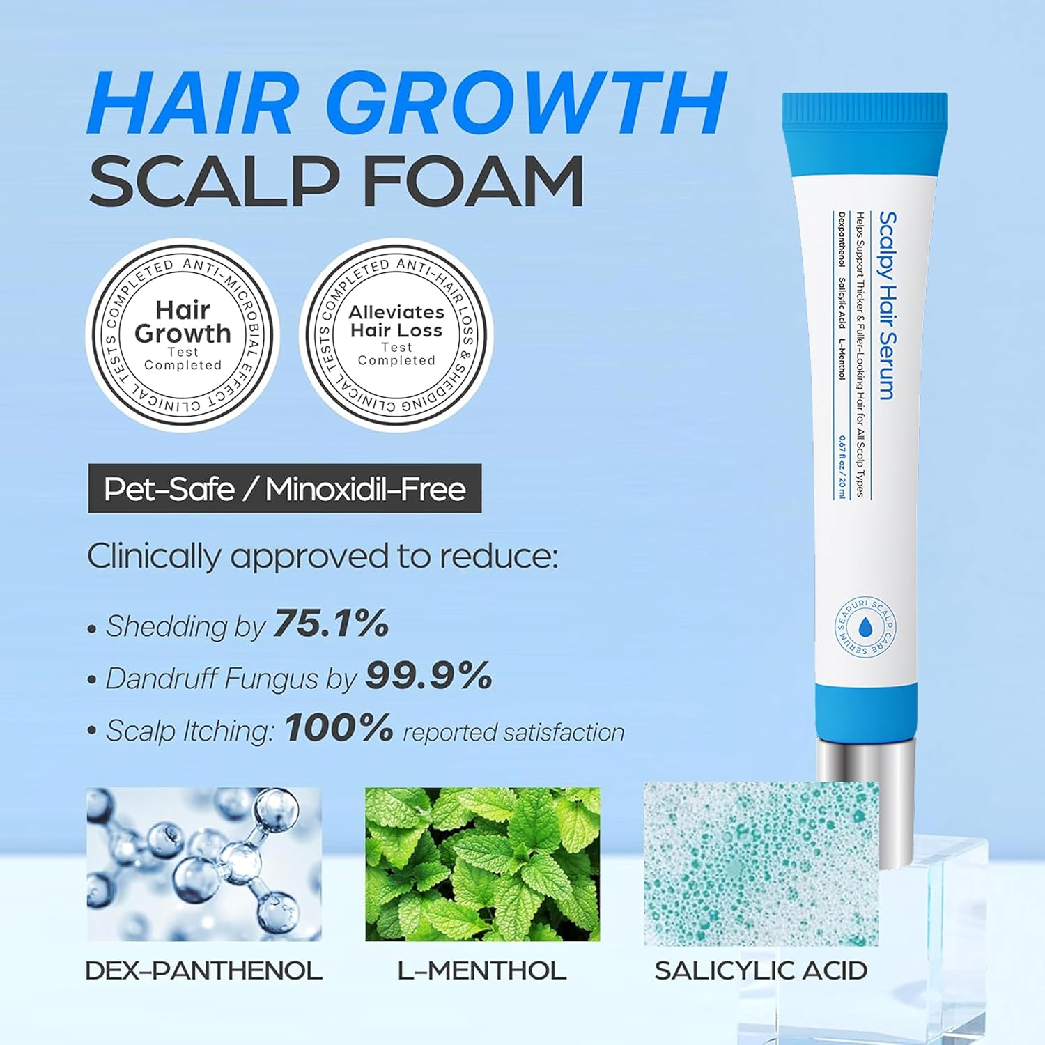 [ SEAPURI ] Scalpy Hair Serum 20ml / 0.67 fl.oz