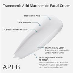 [ APLB ] Tranexamic Acid Niacinamide Facial Cream 55ml / 1.86 fl.oz.