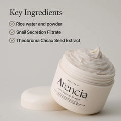 [ Arencia ] Rice Mucin Cleanser 120g / 4.23oz