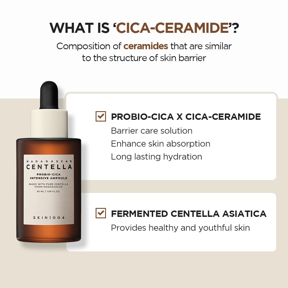 SKIN1004 Madagascar Centella Probio-Cica Intensive  Ampoule 50ml / 1.69 fl oz
