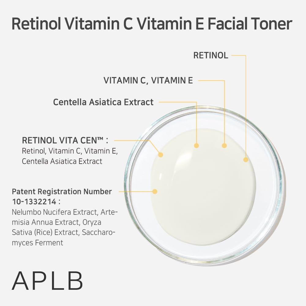 [ APLB ] Retinol Vitamin C Vitamin E Facial Toner 160ml / 5.41 fl.oz