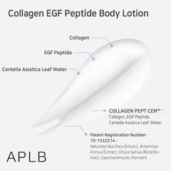 [ APLB ] Collagen EGF Peptide Body Lotion 300ml / 10.14 fl.oz