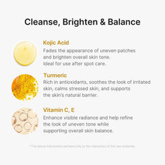 [ MEDICUBE ] Kojic Acid Turmeric Vita Capsule Cleansing Foam 120g / 4.23 oz