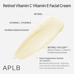 [ APLB ] Retinol Vitamin C Vitamin E Facial Cream 55ml / 1.86 fl.oz.