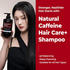 [ KUNDAL ] Natural Caffeine Hair Care+ Caffeine Shampoo 500ml / 16.90 fl.oz