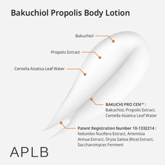 [ APLB ] Bakuchiol Propolis Body Lotion 300ml / 10.14 fl.oz