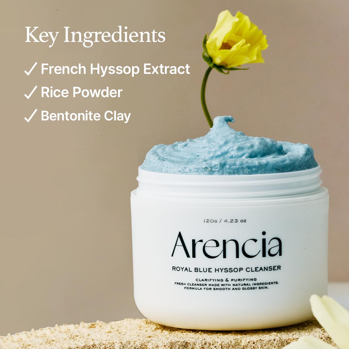 [ Arencia ] Rice Mochi Cleanser 120g / 4.23oz