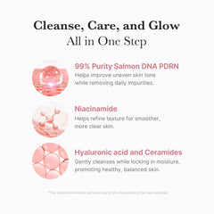 [ MEDICUBE ] PDRN Pink Niacinamide Whip Cleanser 120g / 4.23 oz - KosBeauty