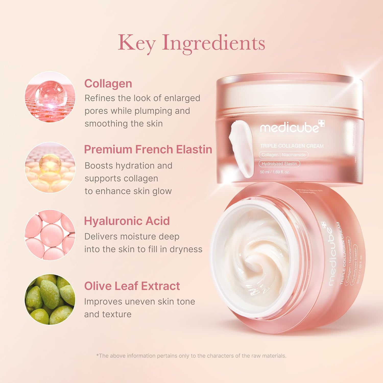 [ Medicube ] Age-R Booster Pro Pink + Collagen Jelly Cream 50ml + Triple Collagen Cream 50ml - KosBeauty