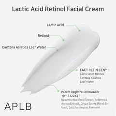 [ APLB ] Lactic Acid Retinol Facial Cream 55ml / 1.86 fl.oz.