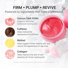 [ MEDICUBE ] PDRN Pink Caffeine Collagen Patch 85g / 2.99 oz (60 patches)