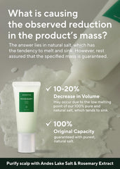 [ AROMATICA ] Rosemary Scalp Scrub 5.8 oz/ 165g