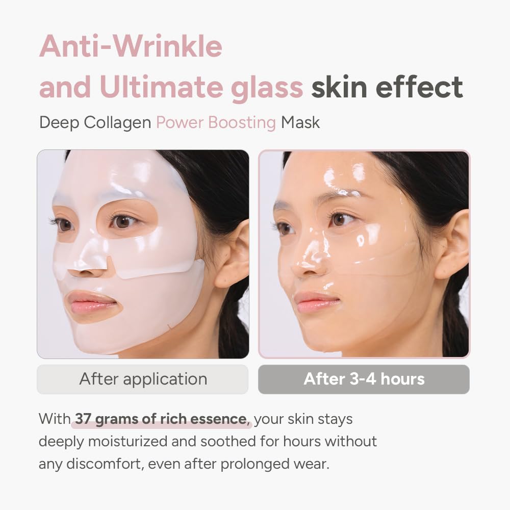 [ SUNGBOON EDITOR ] Deep Collagen Power Boosting Mask 37g/ 130oz x 4ea