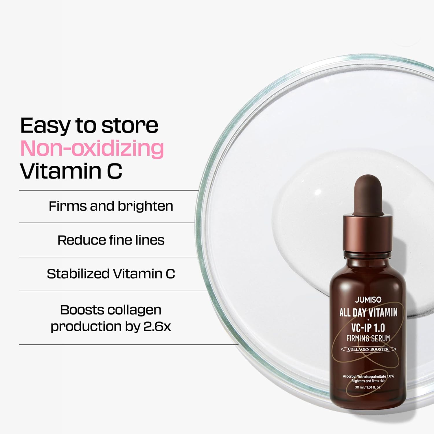 JUMISO All Day Vitamin VC-IP 1.0 Firming Serum 30ml / 1.01fl.oz