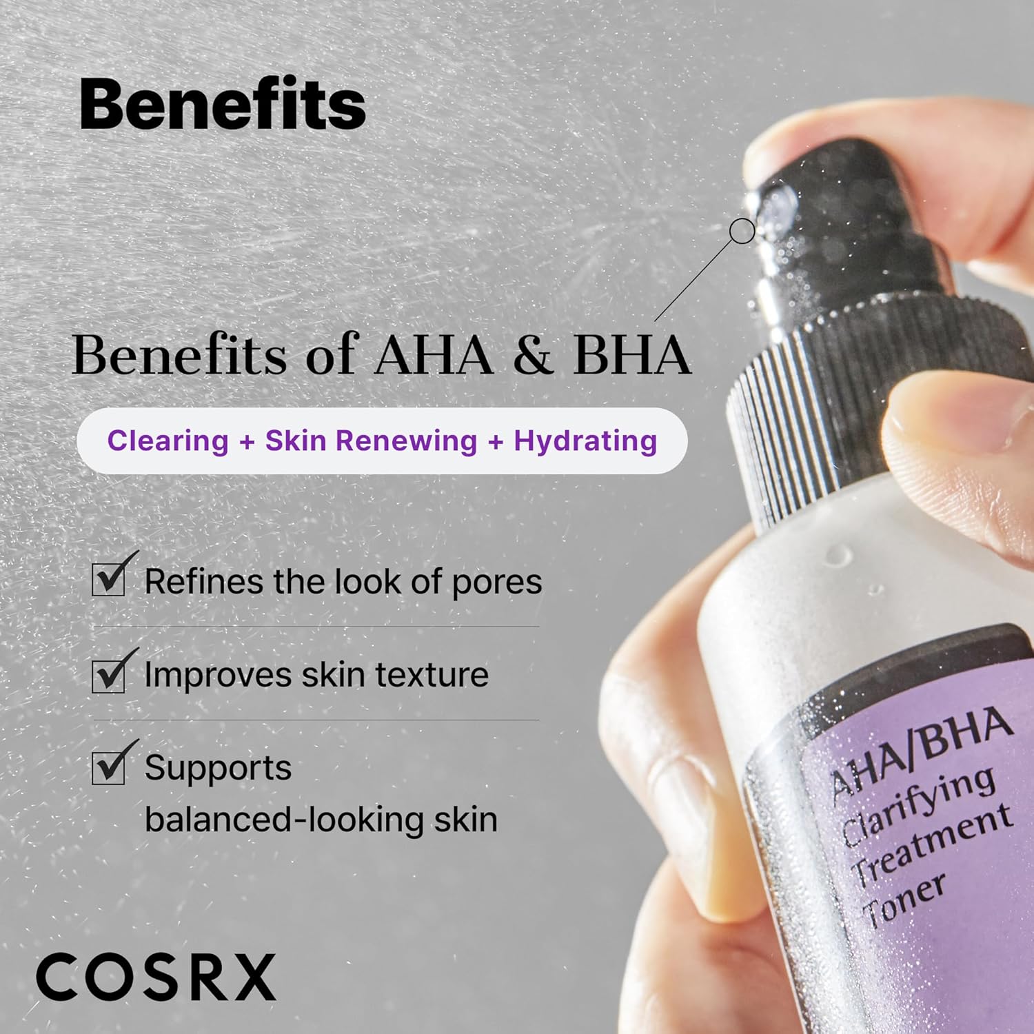 [ COSRX ] AHA / BHA Clarifying Treatment Toner 150ml - KosBeauty