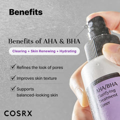 [ COSRX ] AHA / BHA Clarifying Treatment Toner 150ml - KosBeauty