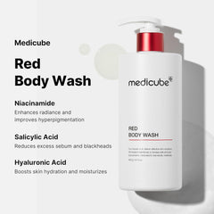 [ MEDICUBE ] Red Acne Body Wash 400g / 14.10 oz.