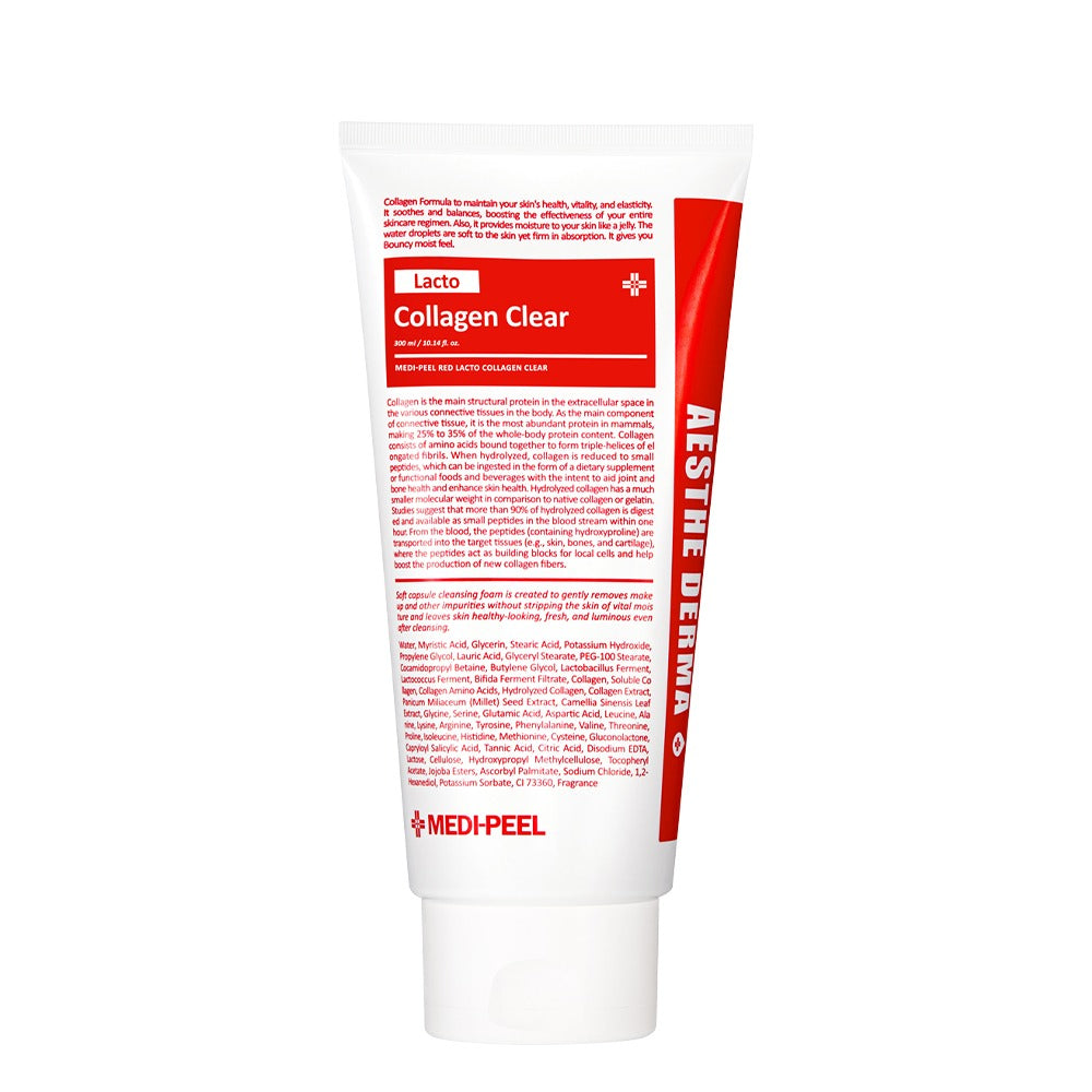 Medi-Peel Red Lacto Collagen Clear v2.0 300mL / 10.14 fl oz.