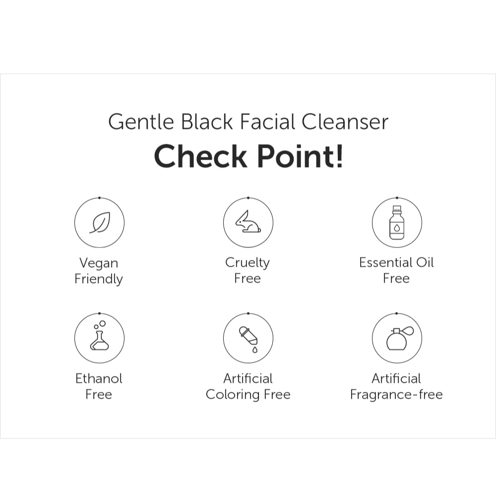 Dear, Klairs Gentle Black Facial Cleanser 140ml + Gentle Black Fresh Cleansing Oil 150ml