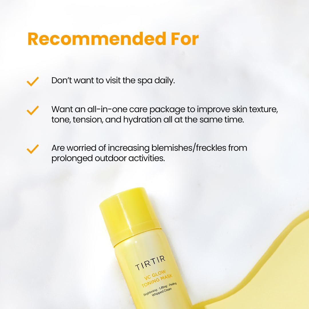 TIRTIR VC Glow Toning Mask, 80ml/ 2.70 fl.oz