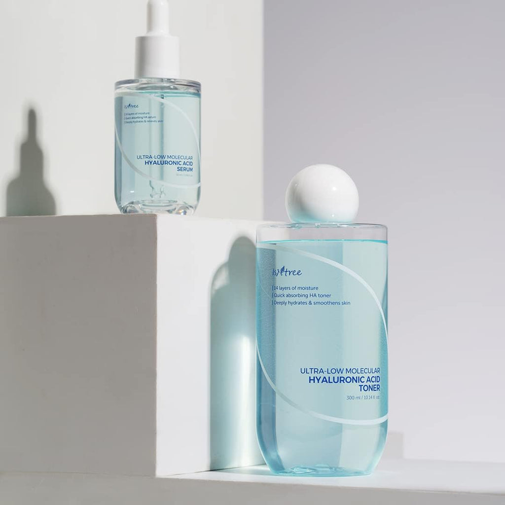 ISNTREE Ultra-Low Molecular Hyaluronic Acid Toner 300ml / 10.14 fl.oz.