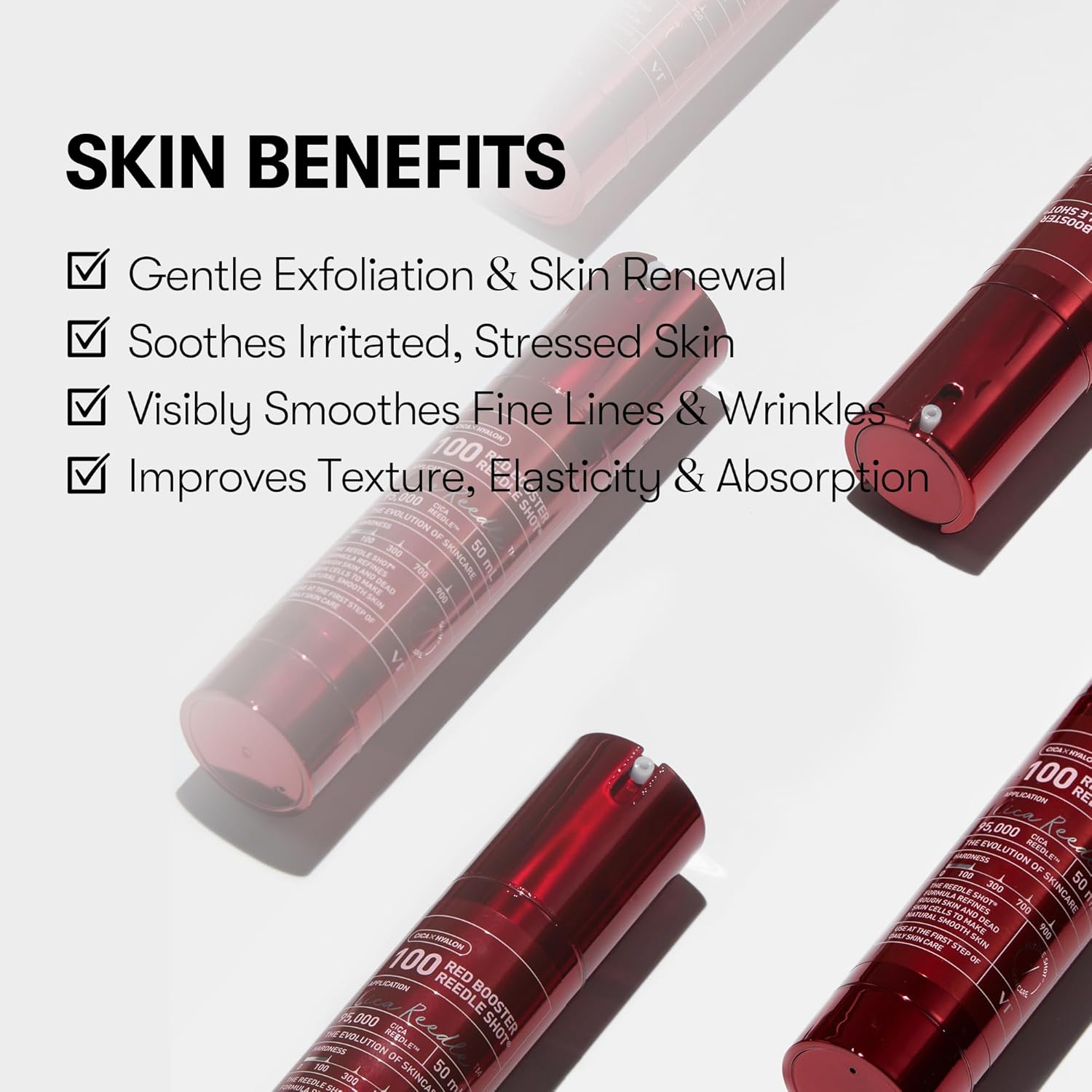 [ VT COSMETICS ] Red Booster Reedle shot 100 1.69 fl.oz / 50ml