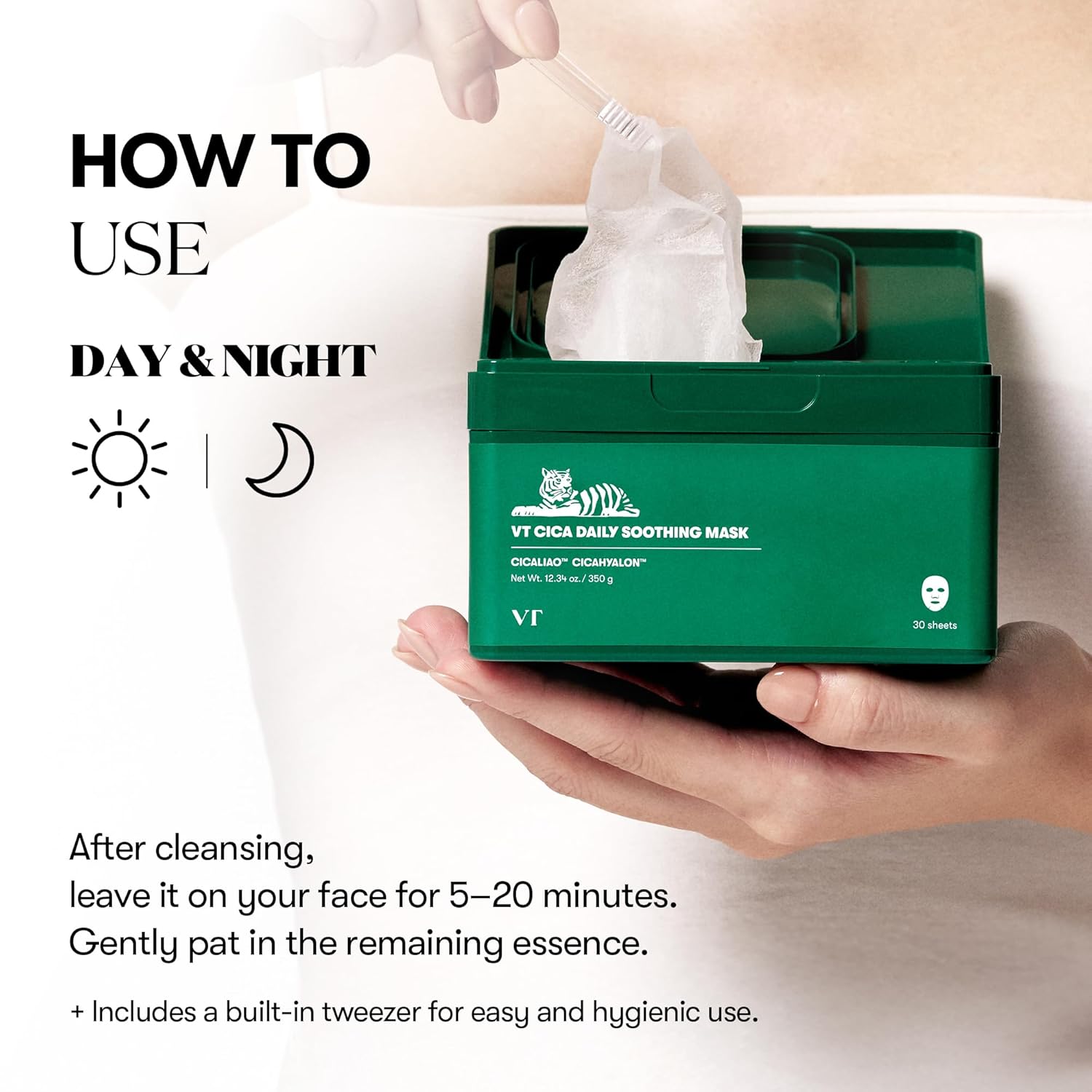 VT COSMETICS CICA Daily Soothing Mask 30 Sheets