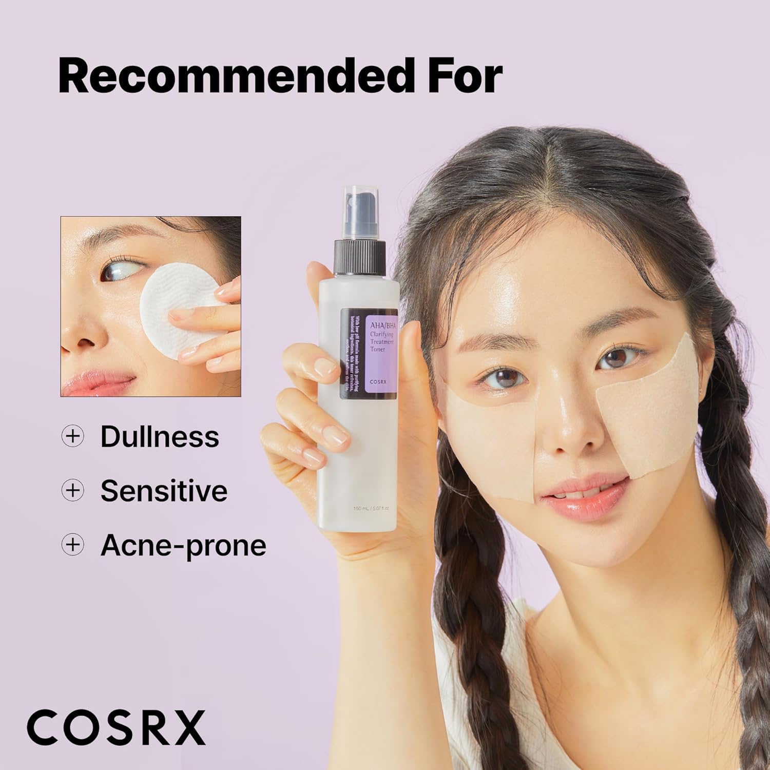 [ COSRX ] AHA / BHA Clarifying Treatment Toner 150ml - KosBeauty