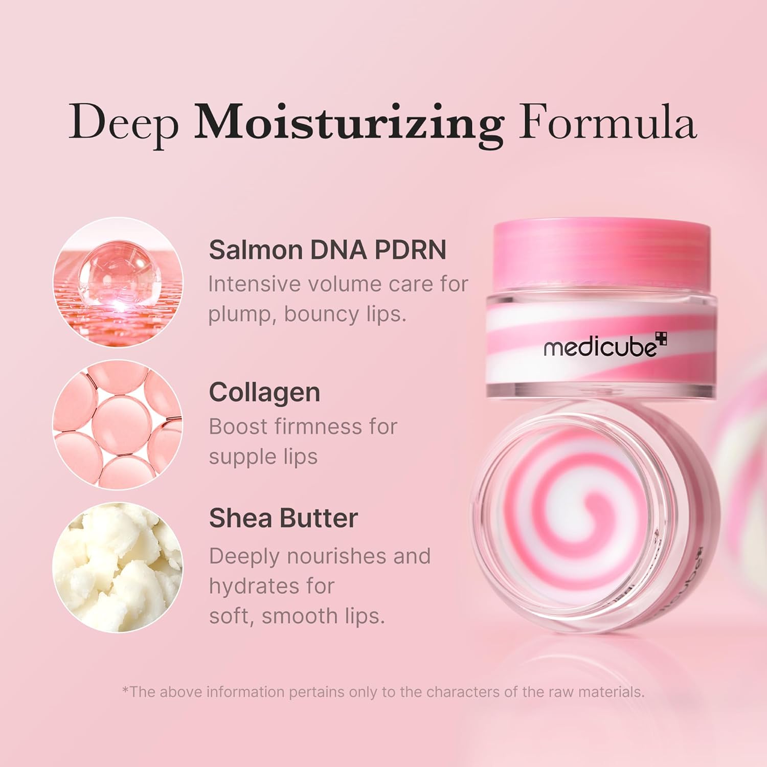 [ MEDICUBE ] PDRN lip sleeping mask glow balm 10g / 0.35oz - KosBeauty