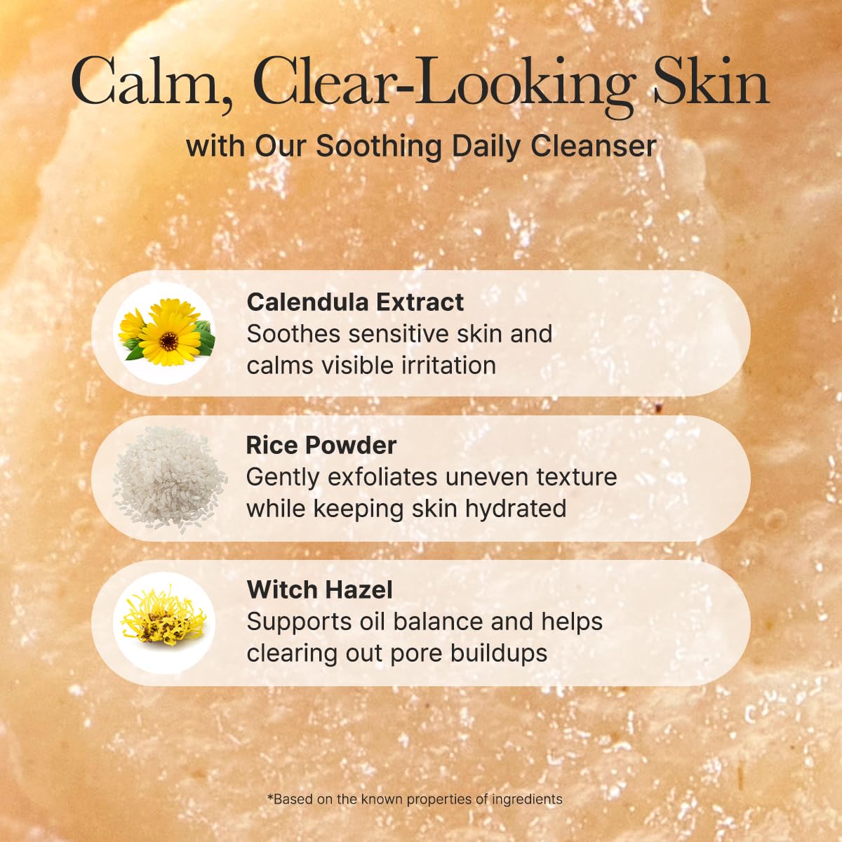 [ Arencia ] Calendula Rice Mochi Fresh Cleanser 120g / 4.23oz