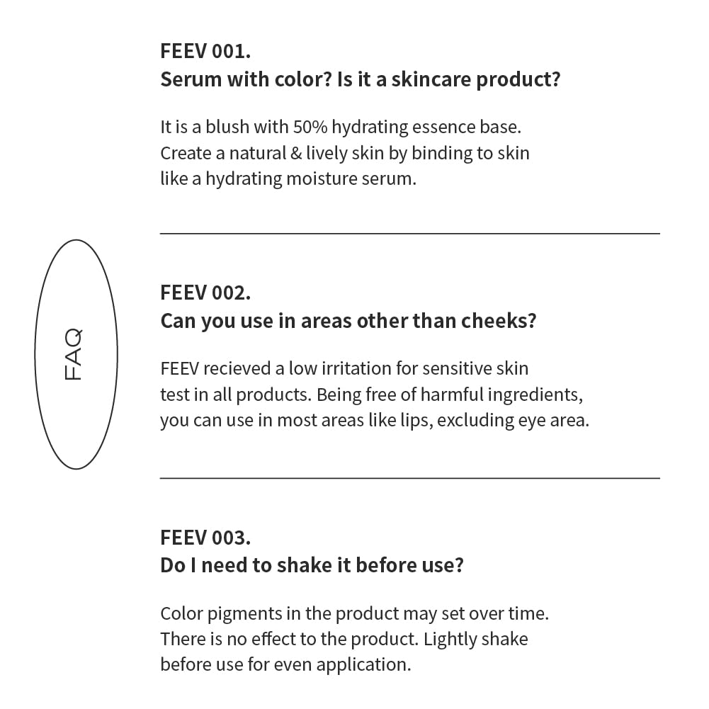 FEEV Hyper-Fit Color Serum 20ml ( 5 Colors )