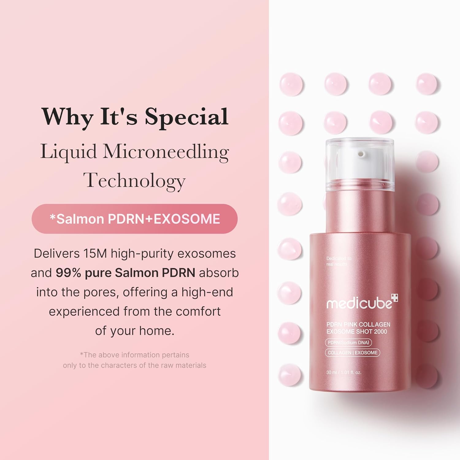 [ MEDICUBE ] PDRN Pink Collagen Exosome Shot Serum 7500 30ml / 1.01 fl.oz