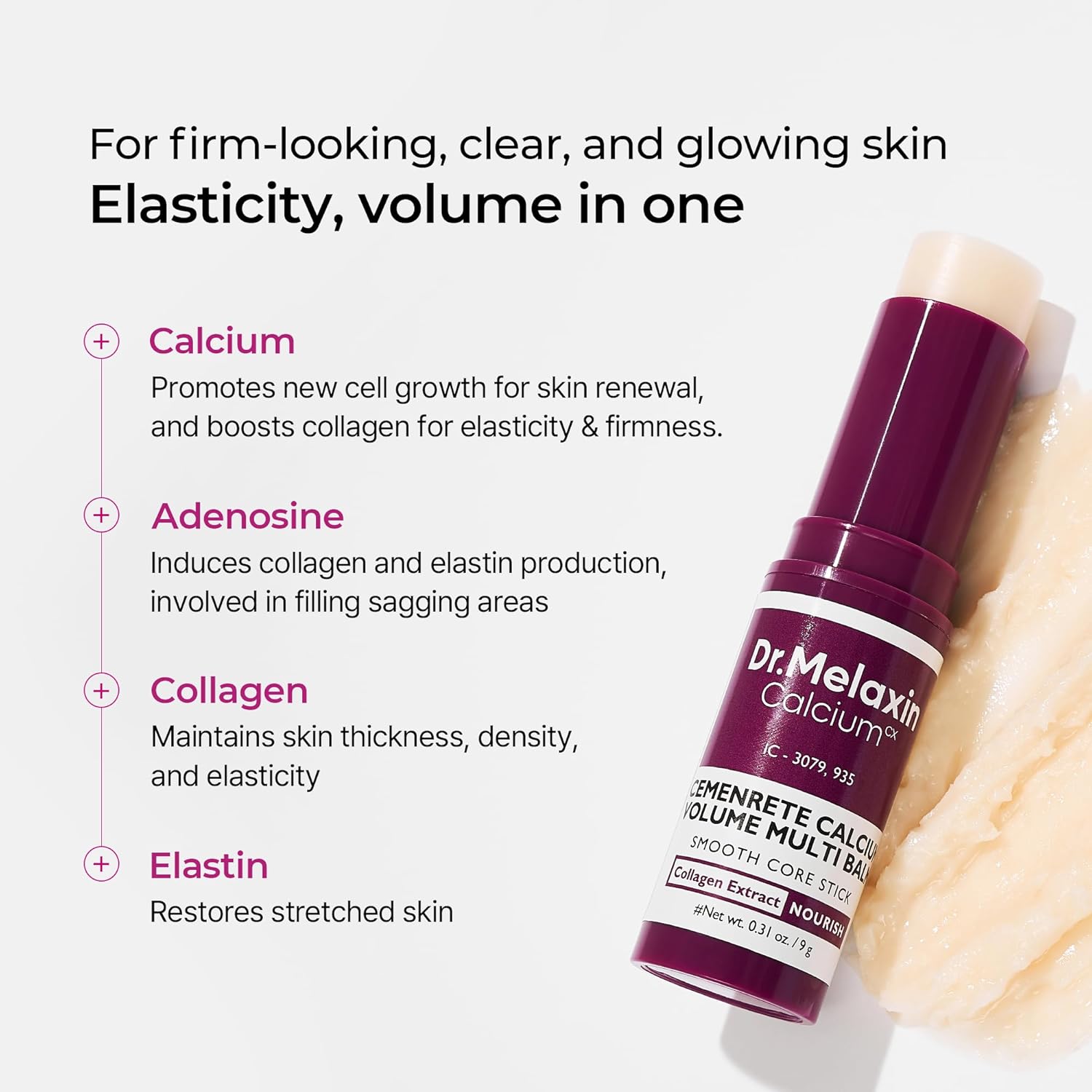 [ Dr.Melaxin ] Calcium Cemenrete Calcium Volume Multi Balm 9g - KosBeauty