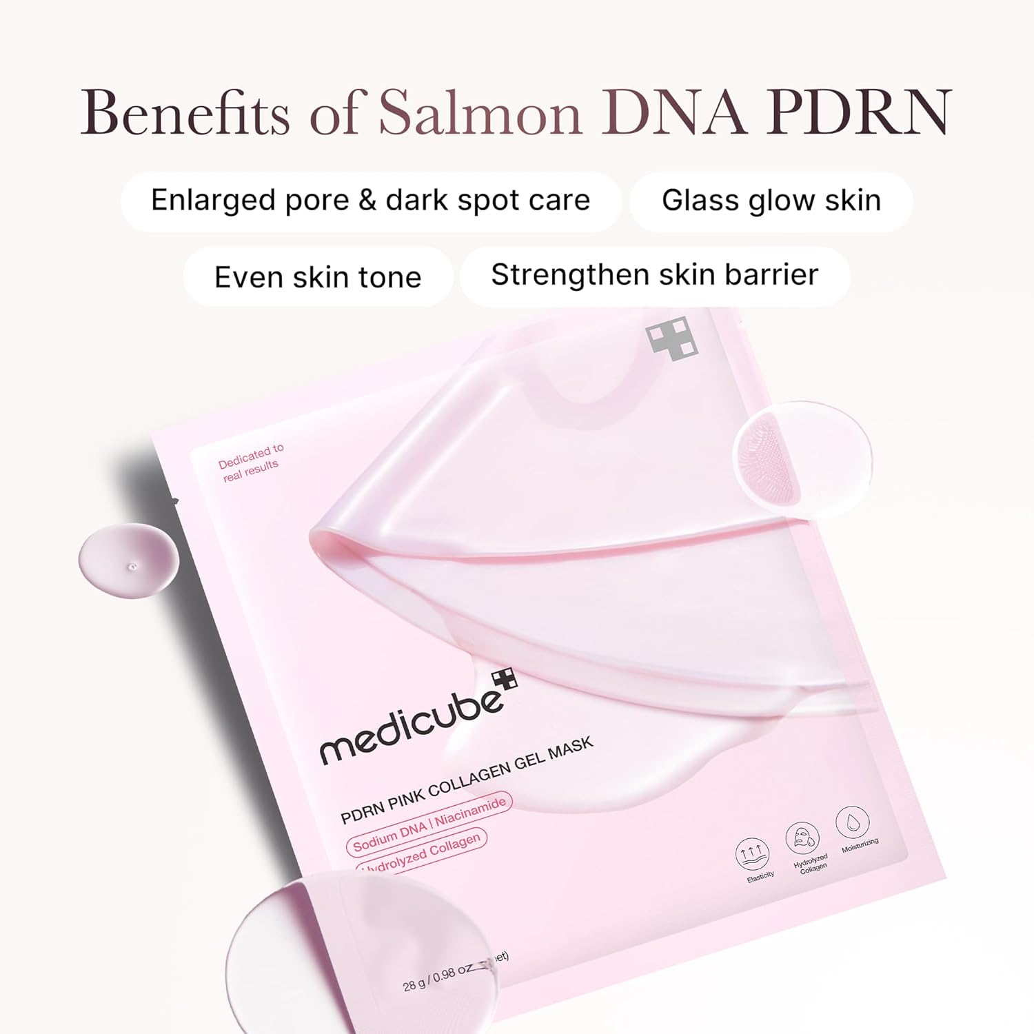 [ Medicube ] Collagen Set (PDRN Pink gel mask 4pc, Triple Collagen Serum, Triple Collagen Toner) - KosBeauty