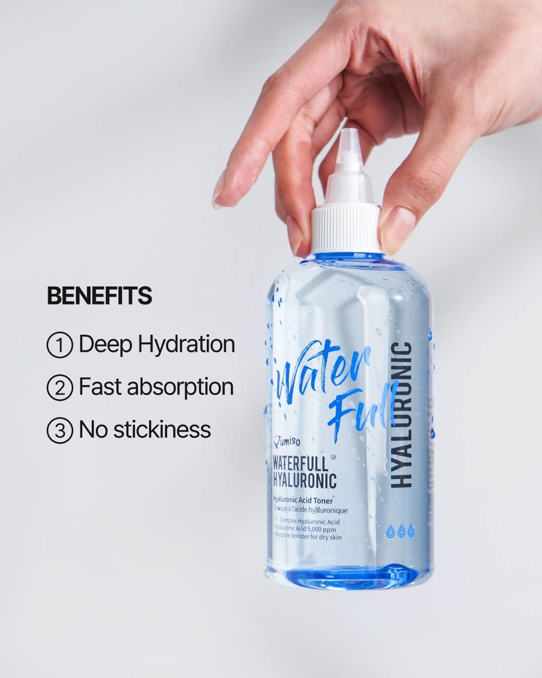 [ JUMISO ] Waterfull Hyaluronic Toner 250ml