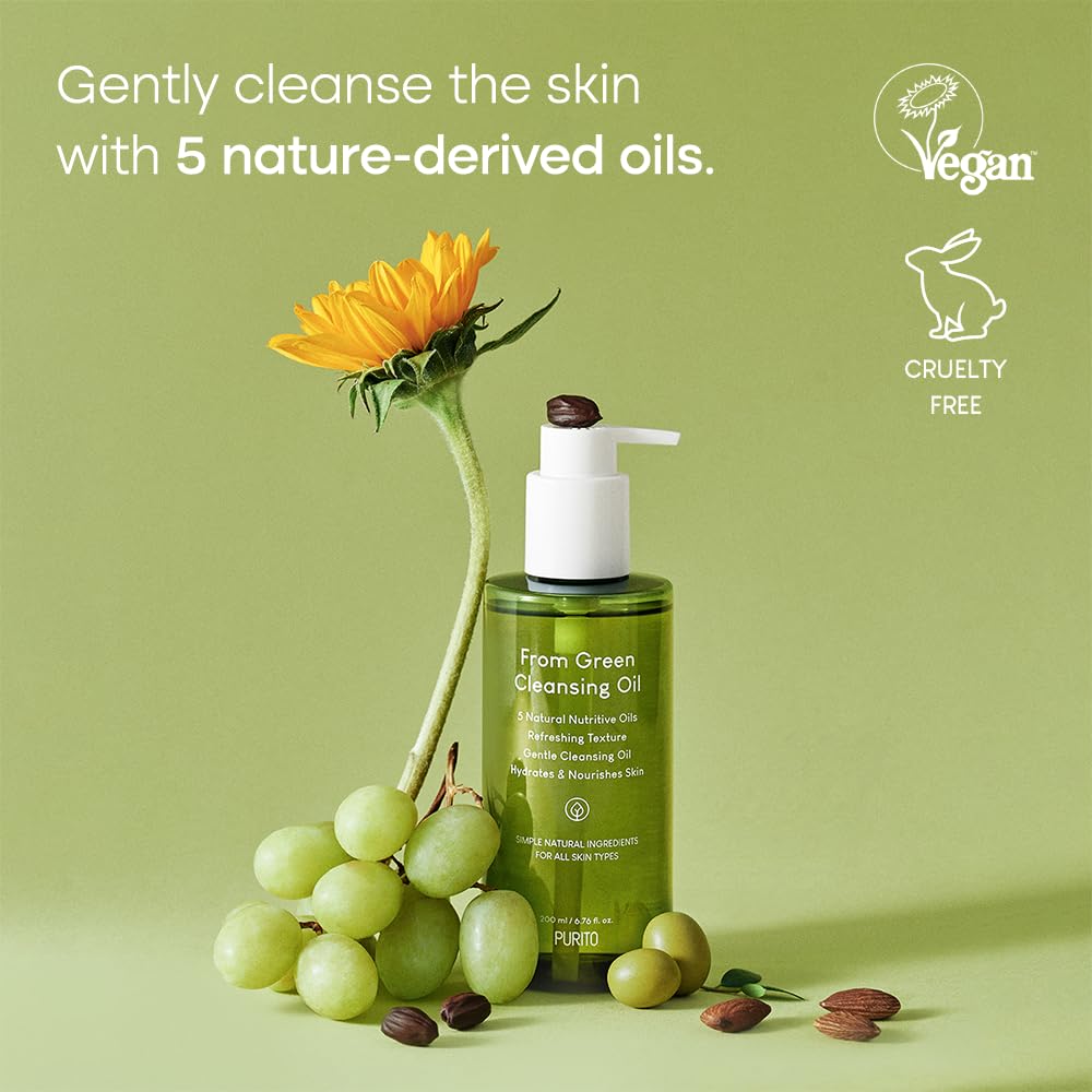 [ PURITO ] From Green Cleansing Oil 200ml (6.76 fl. oz.)