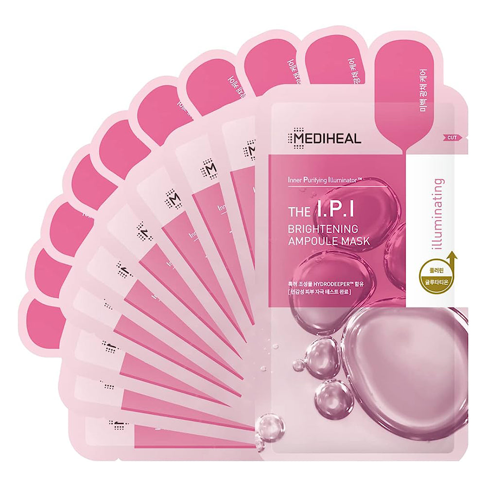 MEDIHEAL The I.P.I Brightening Ampoule Mask 10-PACK