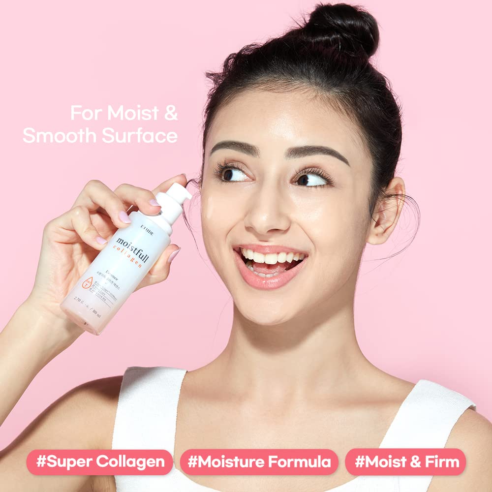 Etude House Moistfull Collagen Essence 80ml / 2.70 fl.oz (EXP : 5/30/2025)