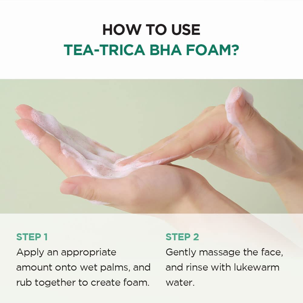 [ Skin1004 ] Madagascar Centella Tea-Trica BHA Foam, 125ml / 4.22 fl.oz