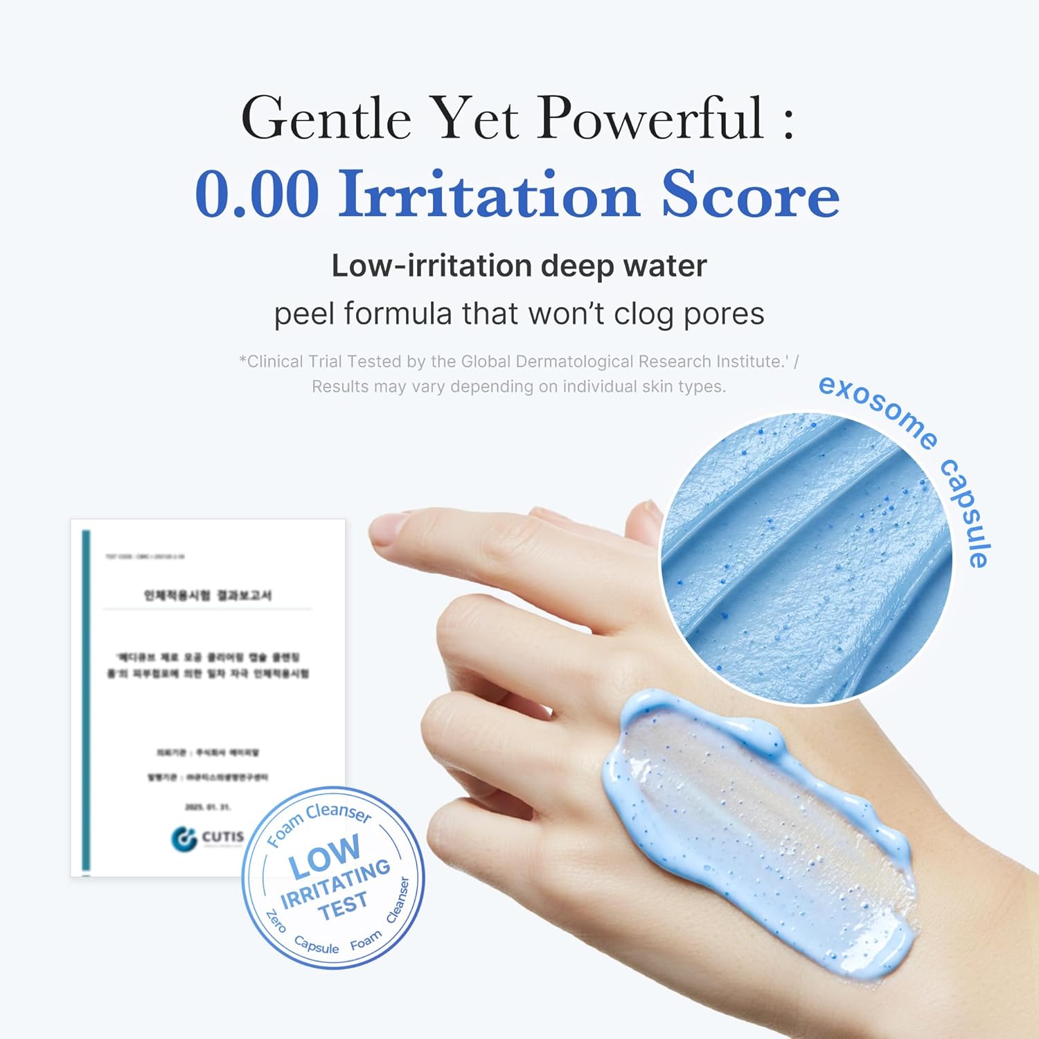 [ MEDICUBE ] ZERO PORE SA CLEAR CAPSULE CLEANSING FOAM 120g / 4.23 oz