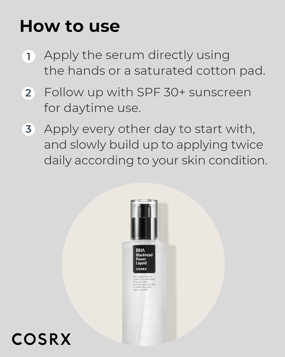[ COSRX ] BHA Blackhead Power Liquid 100ml - KosBeauty