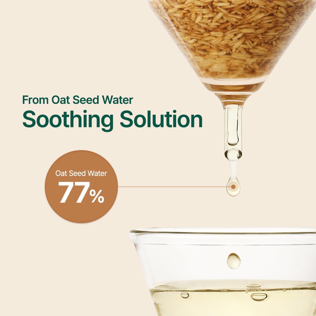 [ Purito ] Oat-In Calming Gel Cream Oat Seed Water Soothing Facial Gel Cream, 100ml / 3.38 fl. oz.