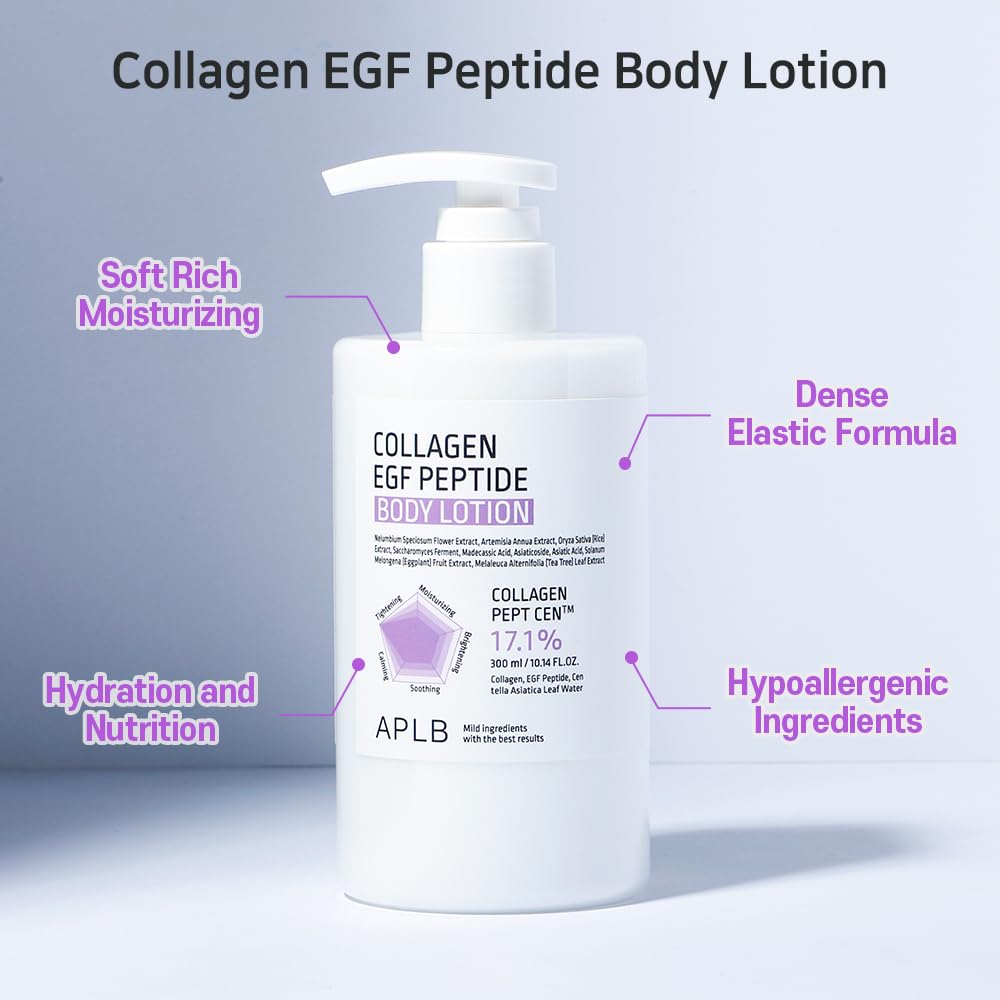 [ APLB ] Collagen EGF Peptide Body Lotion 300ml / 10.14 fl.oz