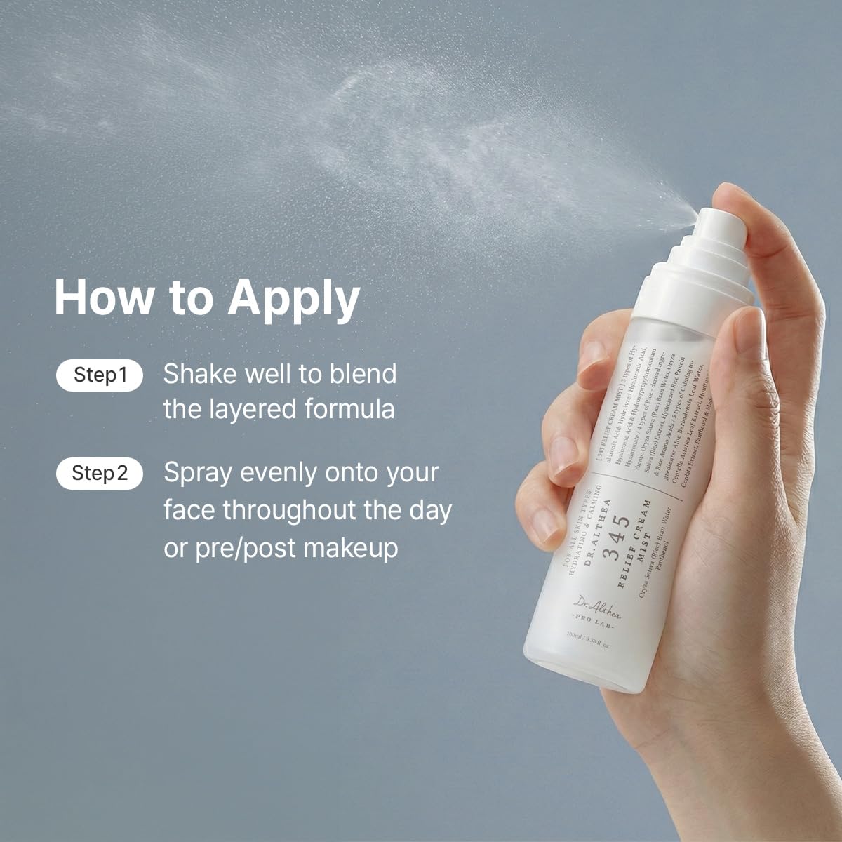 [ Dr.Althea ] 345 Relief Cream Mist 100ml/3.38 fl.oz - KosBeauty