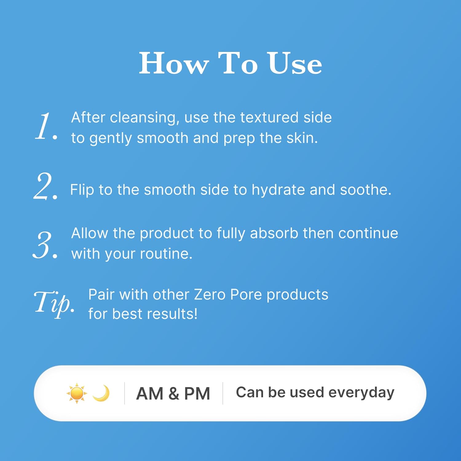 [ MEDICUBE ] ZERO PORE PAD MILD 155g /5.46oz (70 pads)