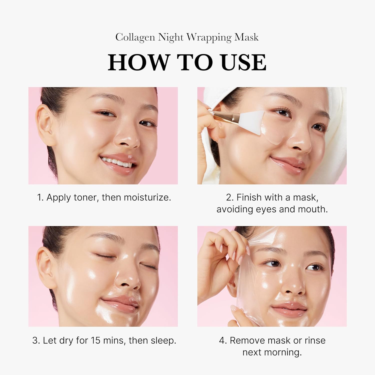 [ MEDICUBE ] COLLAGEN NIGHT WRAPPING MASK 75ml / 2.53 fl.oz