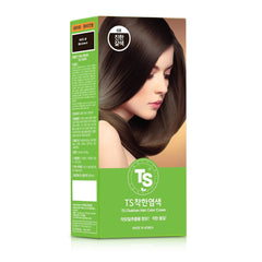 TS Chakhan Hair Color Cream to cover gray hair (5 colors) - KosBeauty